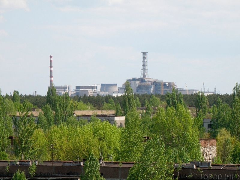 Вид на ЧАЭС Вид на ЧАЭС