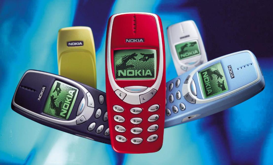 Nokia 3310 в разных цветах