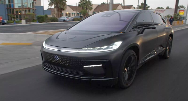 Автомобиль Faraday Future FF91