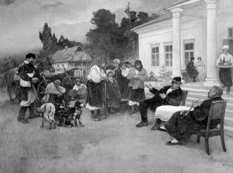 Иван Ижакевич «Крепостных меняют на собак»